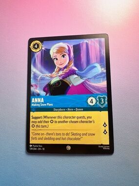 anna [frozen] - 139/204 (common) — lorcana: whispers in the well